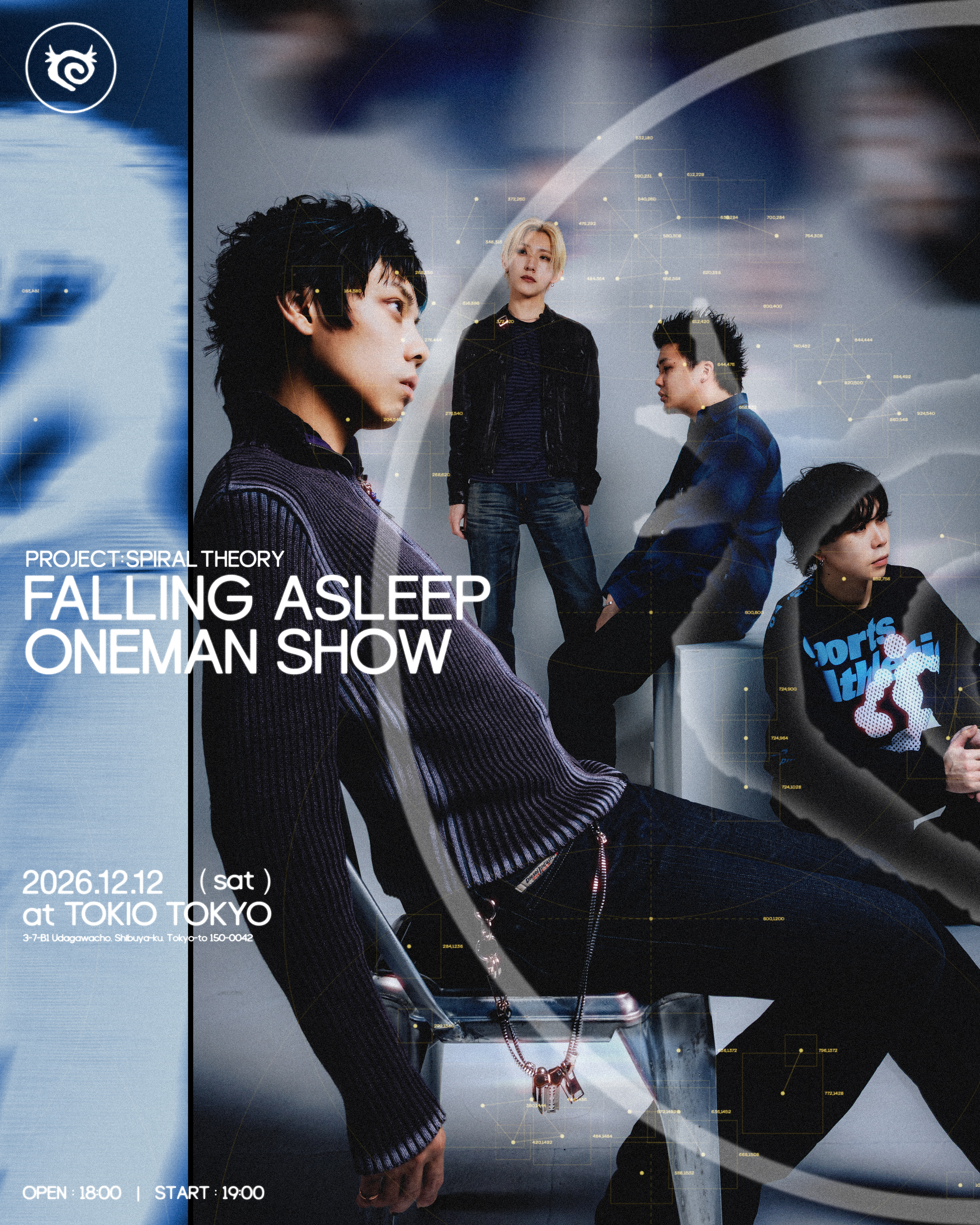 FALLING ASLEEP ONE MAN SHOW "PROJECT:SPIRAL THEORY"